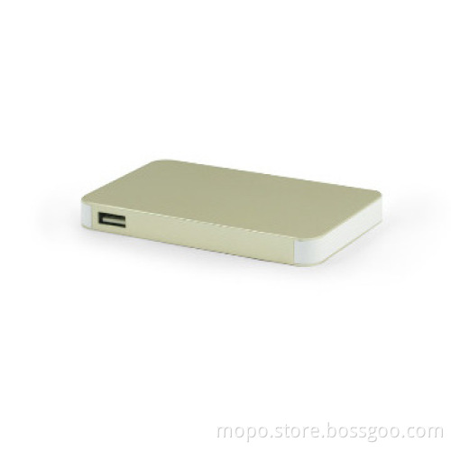 4000mAh Hot sell slim Li-Polymer portable charger for iPhone Sumsang